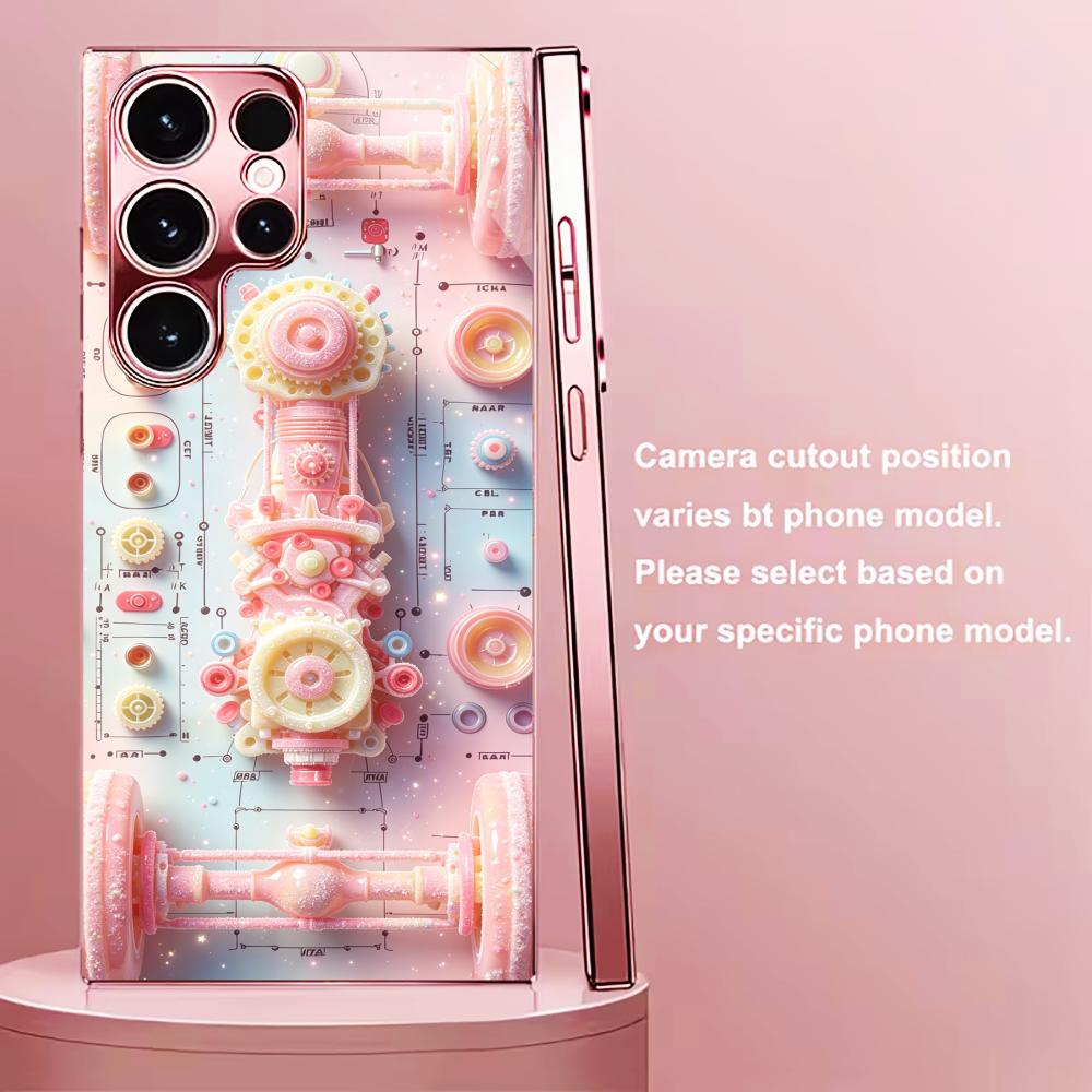 Phone Cases Quad Lock - Pink Candy Mechanical phone case s26