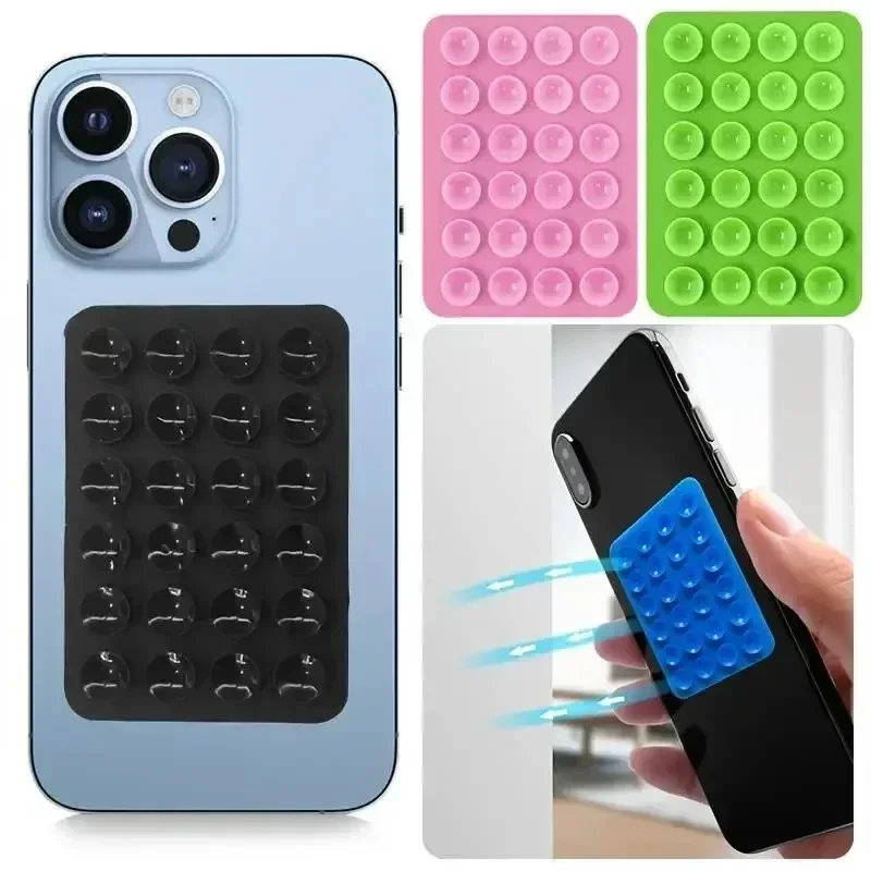 Phone Cases Holder - Multifunctional Silicone Suction Phone Holder Mat