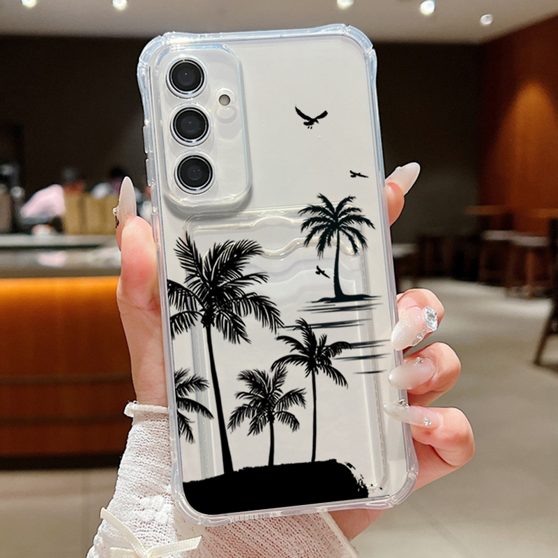 Phone Cases Galaxy S23 - Card Slot Phone Case For Samsung