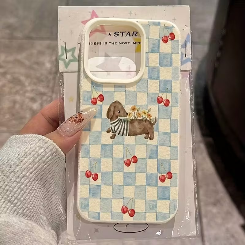 Phone Cases Cute - For iPhone 16 Case Dachshund Bear