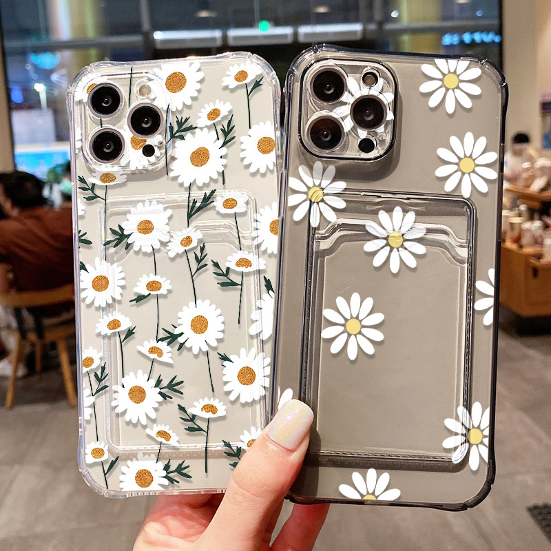 Phone Cases Holder - Daisy Flower Phone Case For iPhone