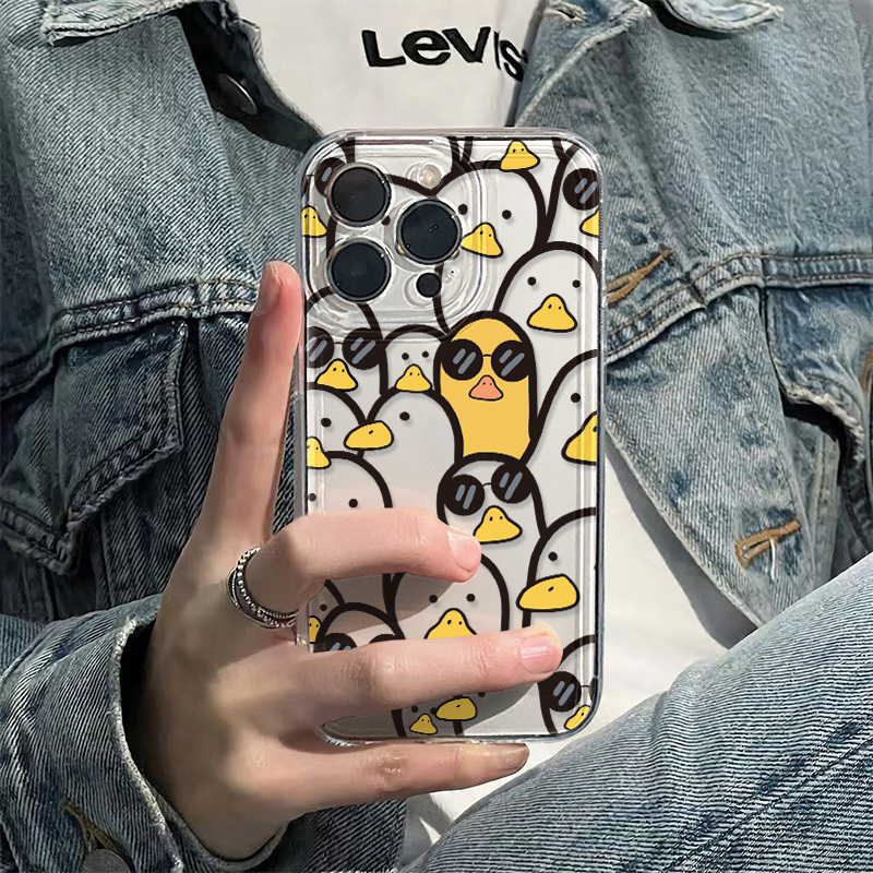 Phone Cases Cute - Cute Cartoon Duck Case Girls For