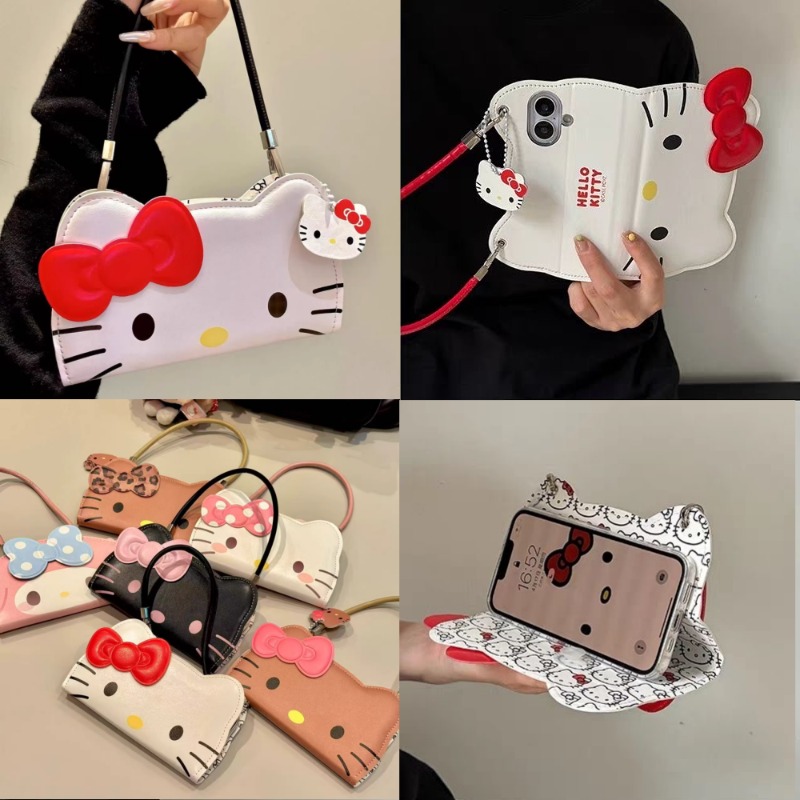 Phone Cases Design Ideas - Kawaii Sanrio Cartoon Flip Phone Cover