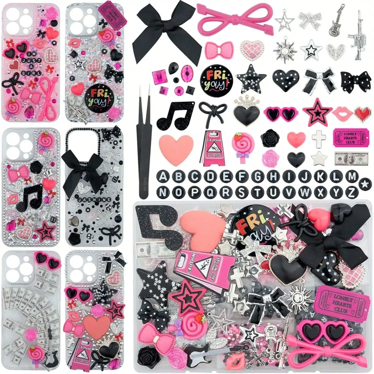 Phone Cases Junk - 1050 Pcs Junk Phone Case Charms
