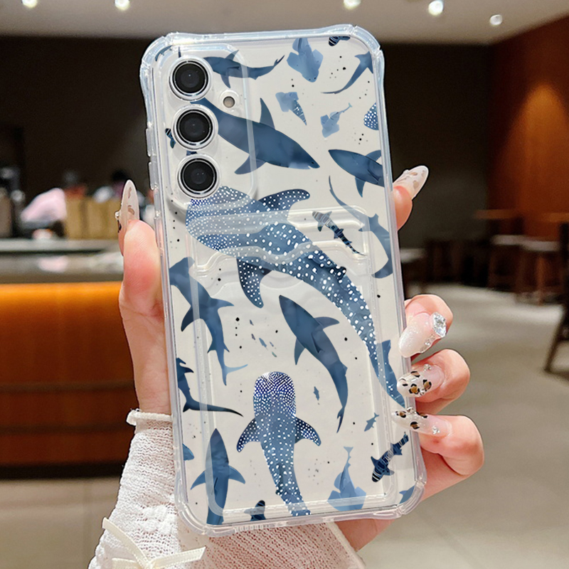 Phone Cases Galaxy S23 - Ocean Shark Whale Phone Case For