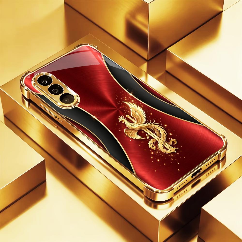 Phone Cases Quad Lock - New Opulent Phoenix Print phone case