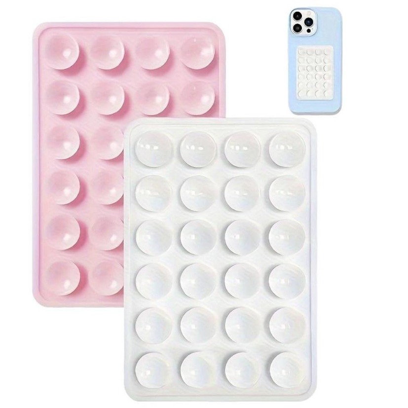 Phone Cases Holder - Multifunctional Suction Cup Wall Stand Silicone