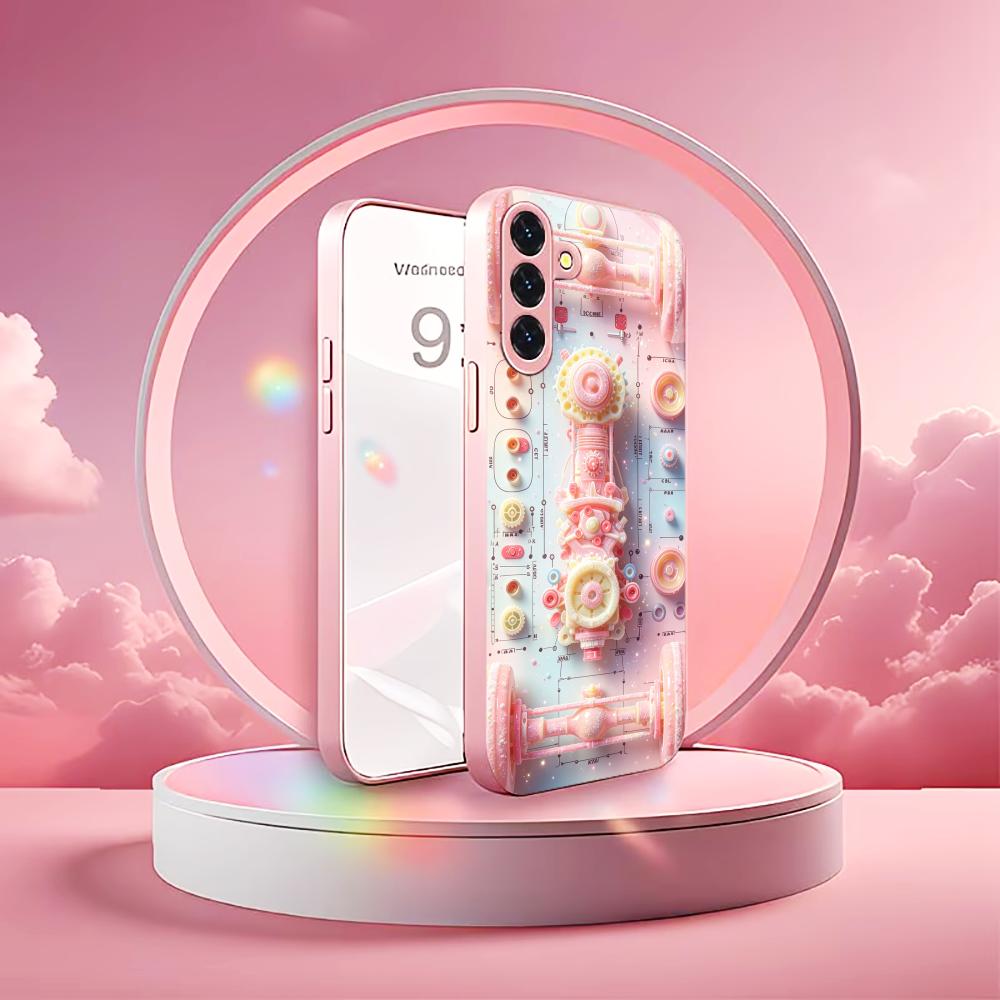 Pink Candy Mechanical phone ca - đánh giá và giá Phone Cases Quad Lock