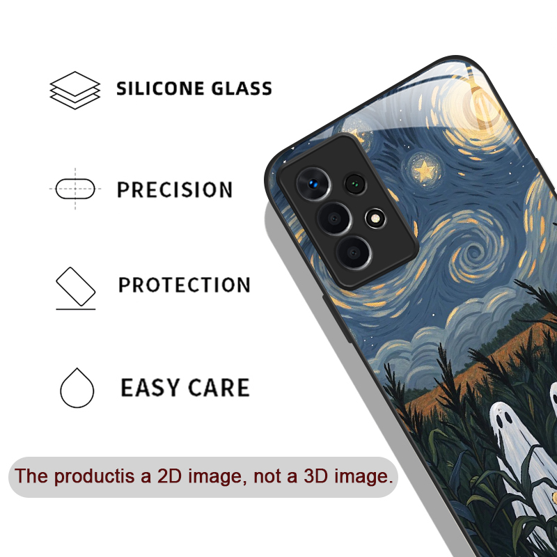 Funny Ghost Abstract Art Patte - đánh giá và giá Phone Cases Galaxy S23