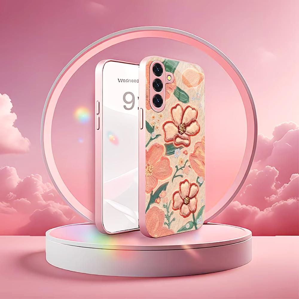 Glowing Peach Flower Fashion p - đánh giá và giá Phone Cases Quad Lock