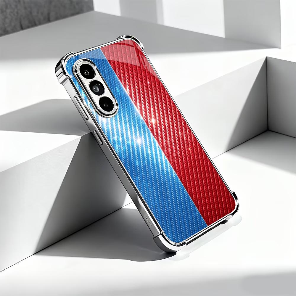 Red and blue carbon fiber phon - đánh giá và giá Phone Cases Quad Lock