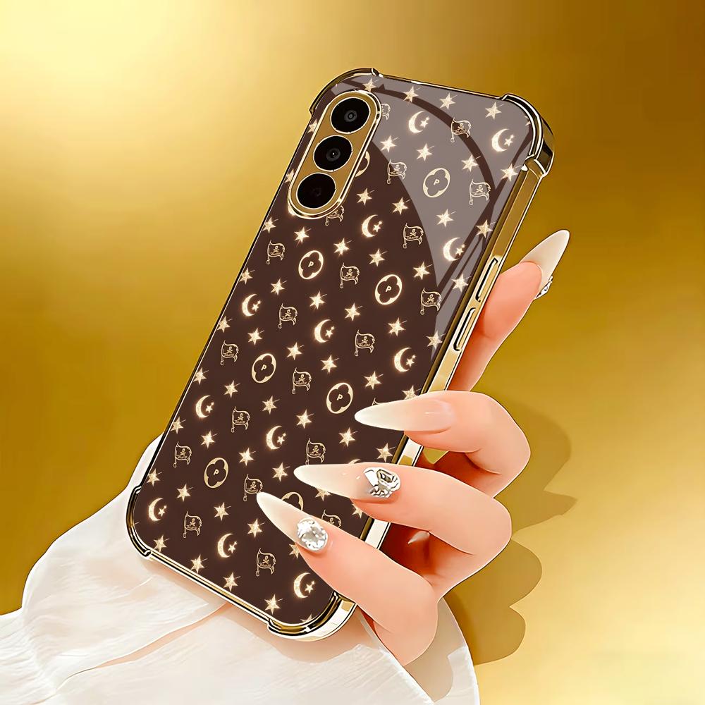 High-end Luxury Brown & Gold p - đánh giá và giá Phone Cases Quad Lock
