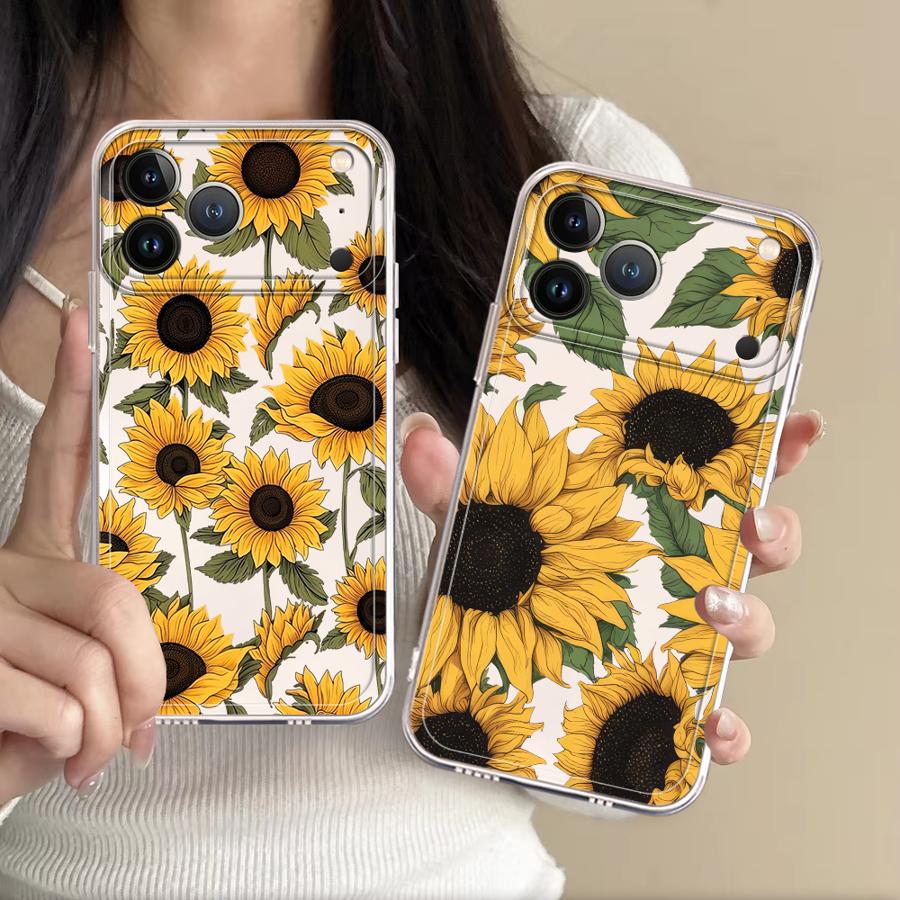 Cute Sunflower Pattern Case fo - đánh giá và giá Phone Cases Cute