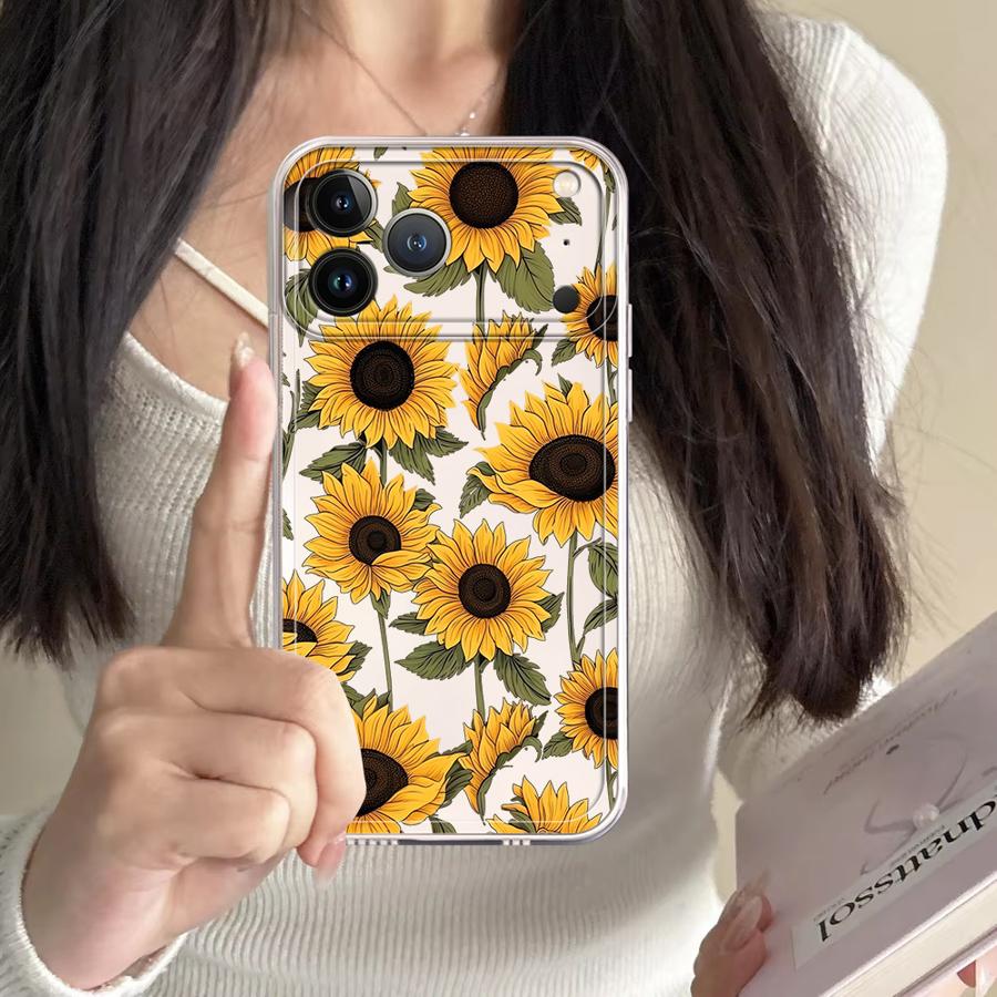 Cute Sunflower Pattern Case fo - đánh giá và giá Phone Cases Cute