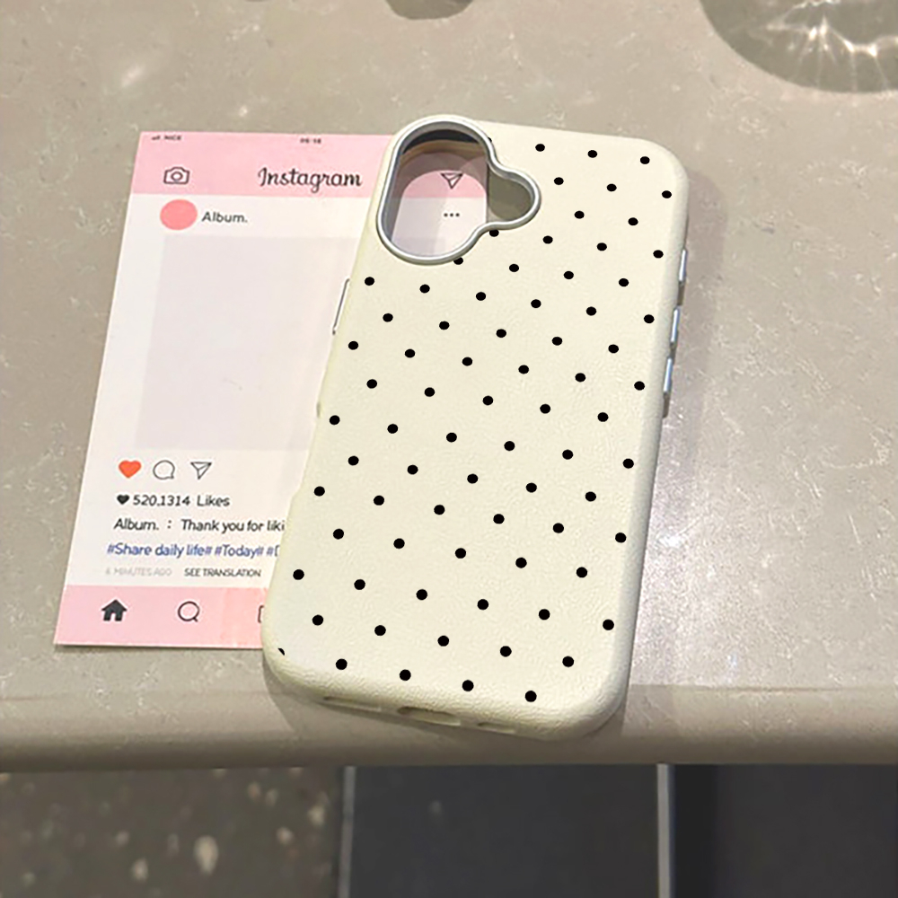 Korean INS Cute Polka Dot Phon - đánh giá và giá Phone Cases Cute