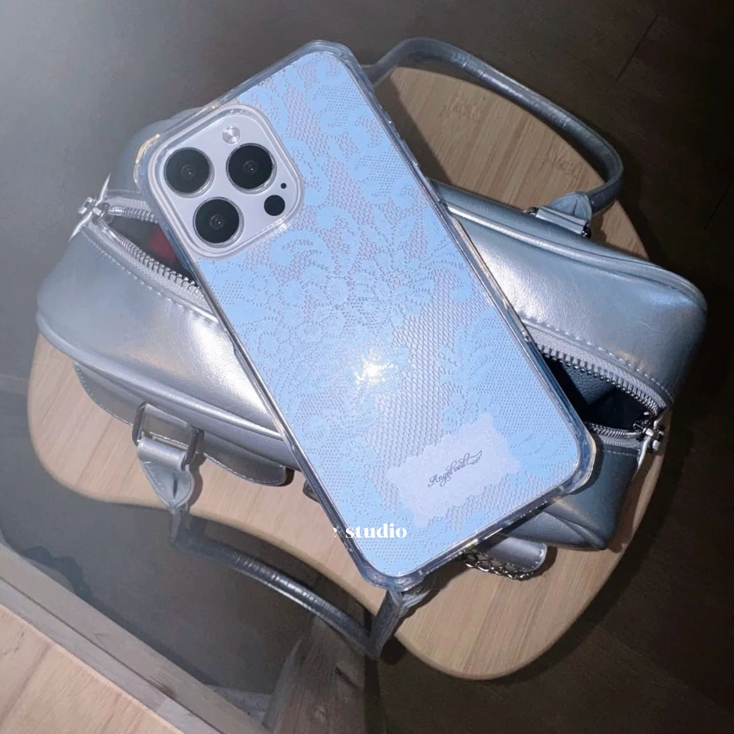 Korean Ins Colored Lace Sweet  - đánh giá và giá Phone Cases For Girls