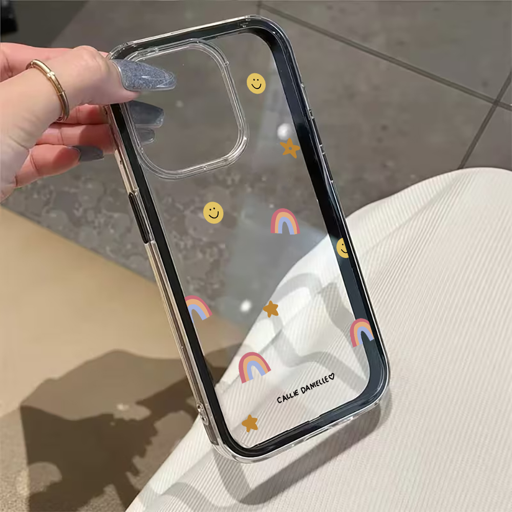 Cute Rainbow Clear Phone Case  - đánh giá và giá Phone Cases Cute