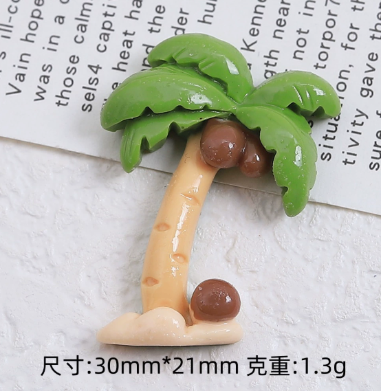 10 Pcs Coconut Tree Resin Acce - đánh giá và giá Phone Cases Junk