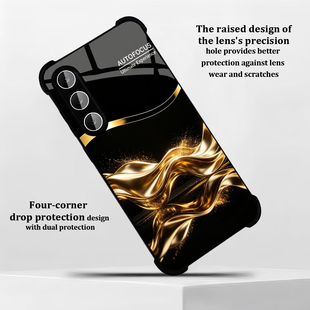 Luxury Metallic Gold Business  - đánh giá và giá Phone Cases Quad Lock
