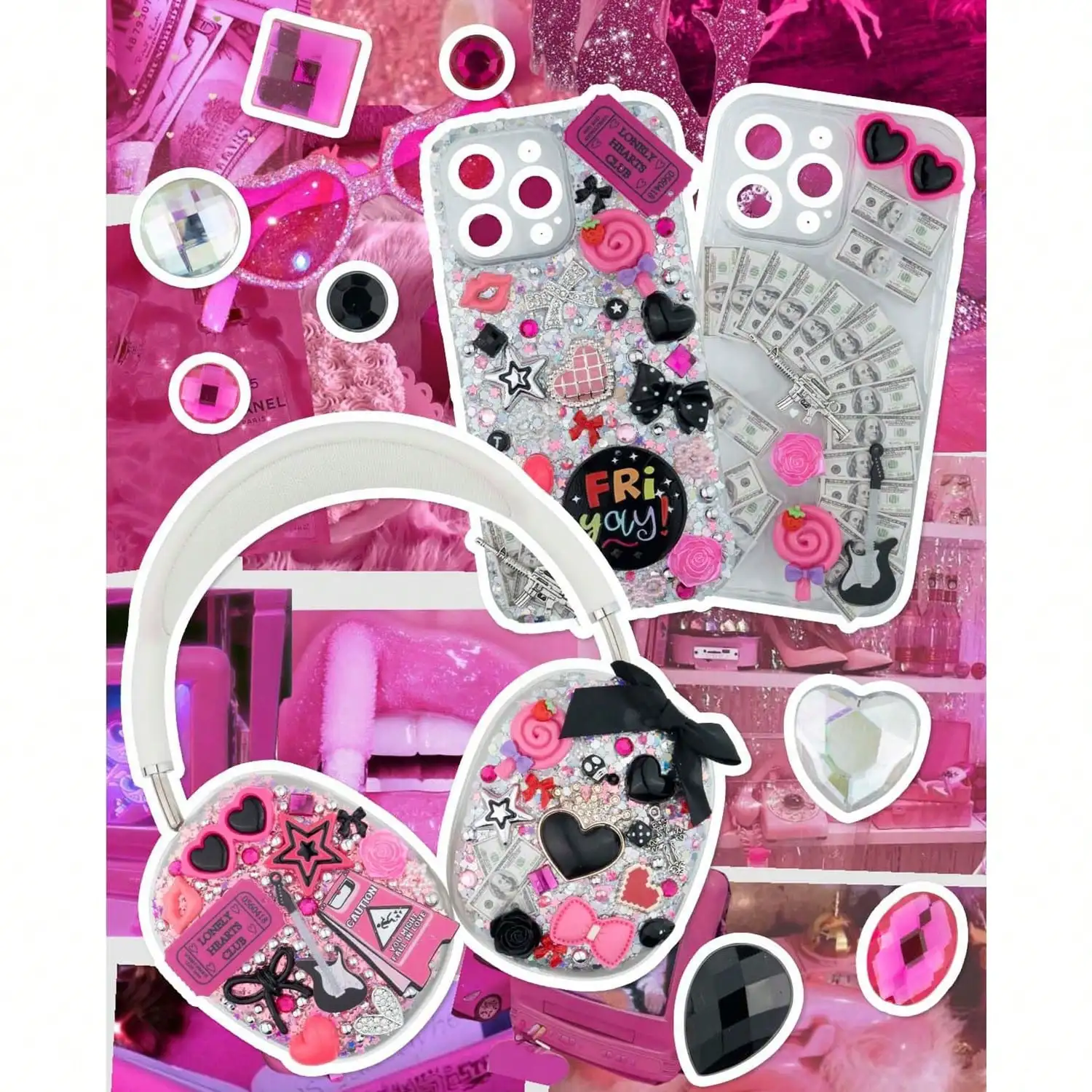 1050 Pcs Junk Phone Case Charm - đánh giá và giá Phone Cases Junk