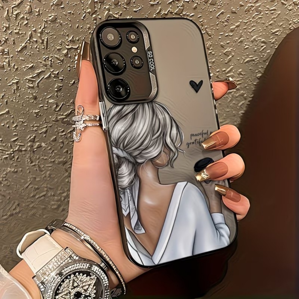 Peaceful Grateful Girl Print P - đánh giá và giá Phone Cases For Girls