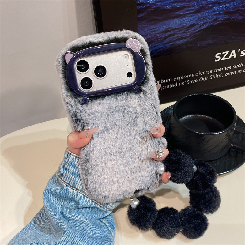 Luxury Solid Colors Furry Plus - đánh giá và giá Phone Cases Iphone 14