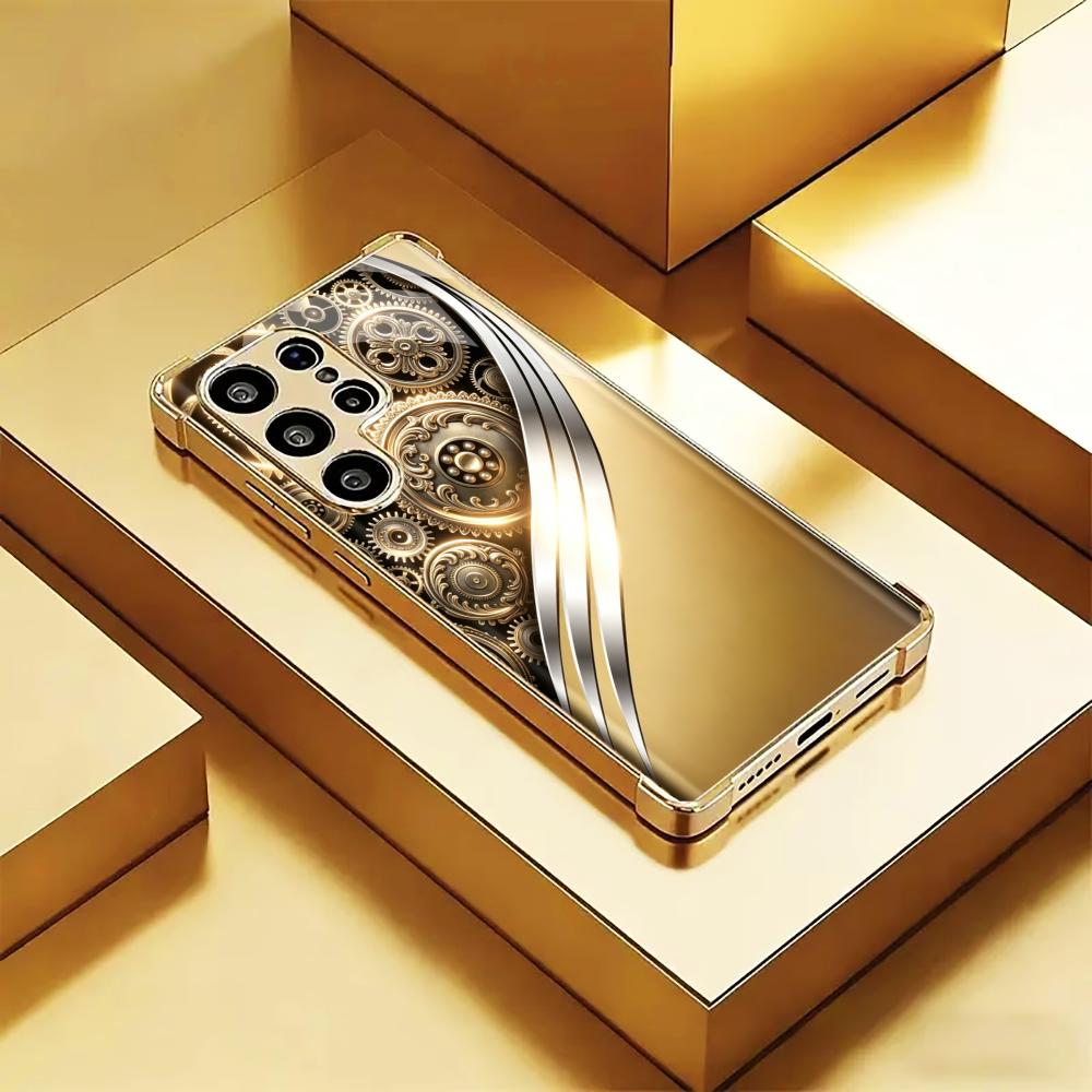Ornate Vintage Golden Gear pho - đánh giá và giá Phone Cases Quad Lock