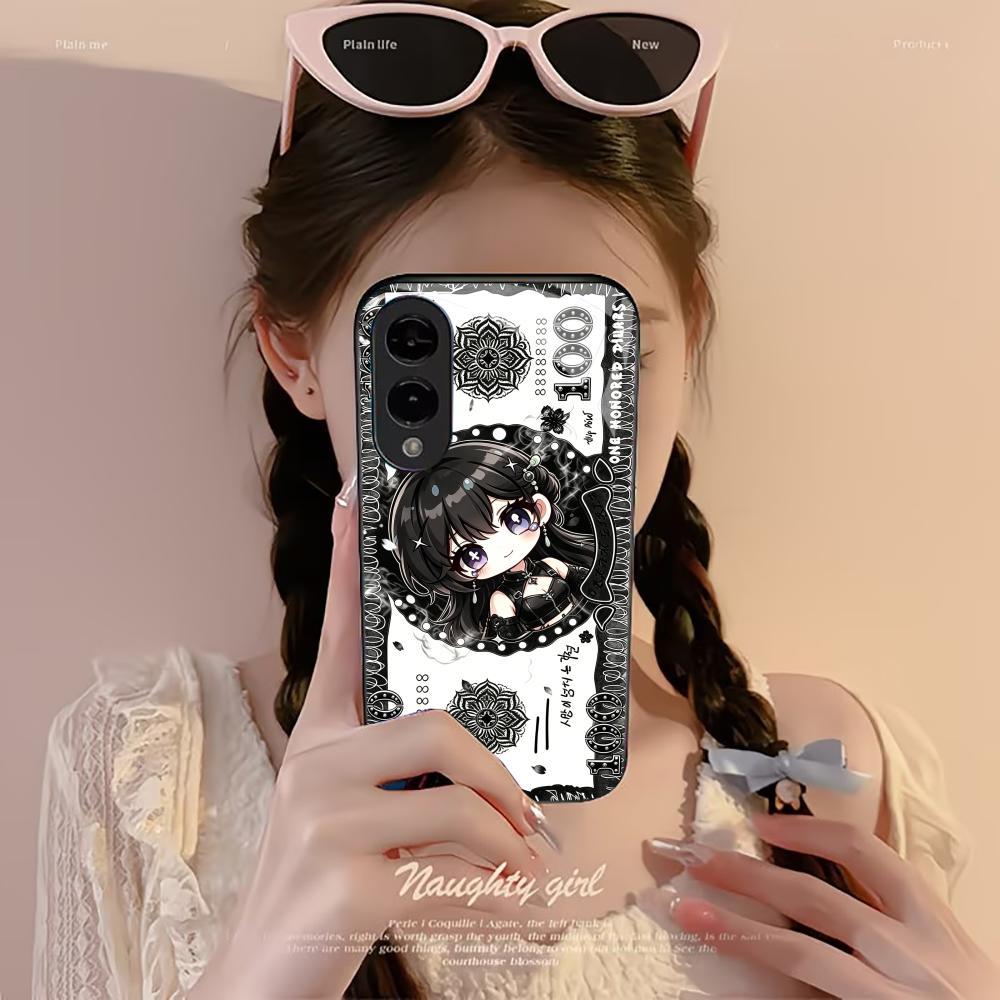 Cartoon girl banknote phone ca - đánh giá và giá Phone Cases Quad Lock