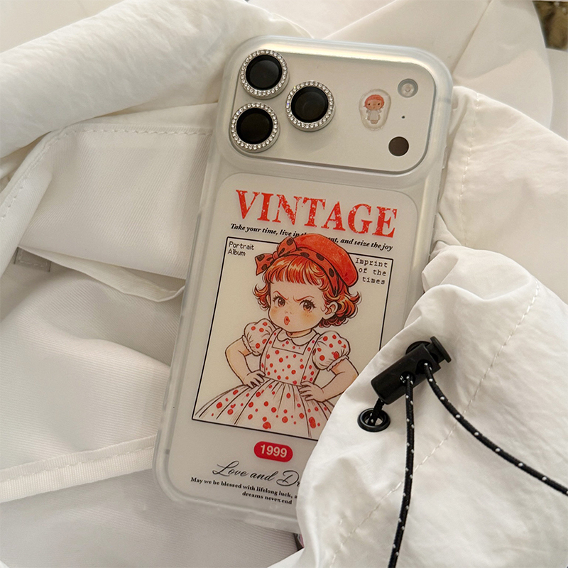 Cute Akimbo Pouting Girl Frost - đánh giá và giá Phone Cases For Girls