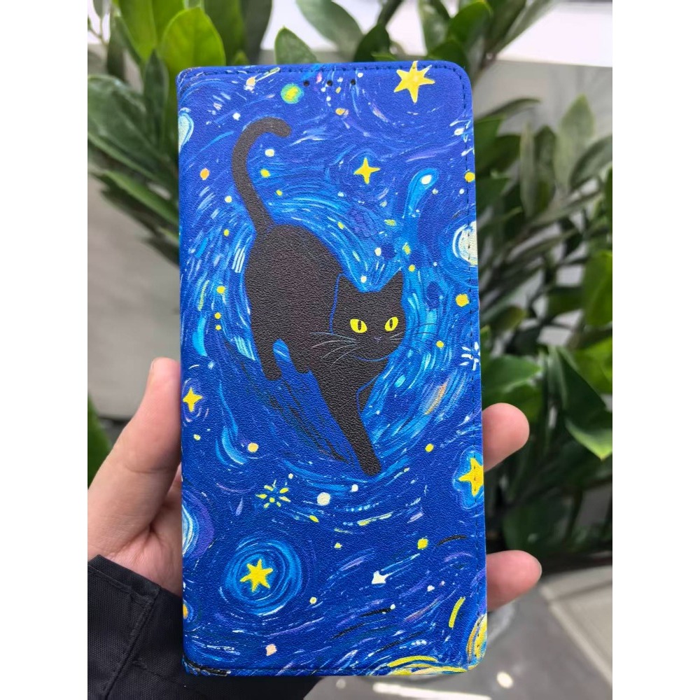 Painted Magnetic Flip Leather  - đánh giá và giá Phone Cases Galaxy S23