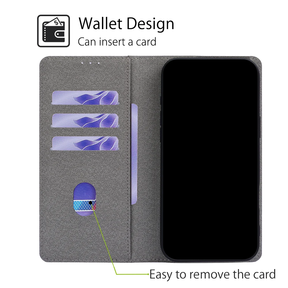 Painted Magnetic Flip Leather  - đánh giá và giá Phone Cases Galaxy S23