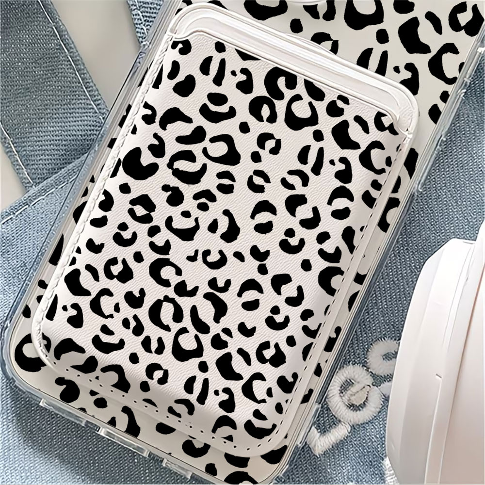 Black Leopard Print For Magsaf - đánh giá và giá Phone Cases With Card Holder