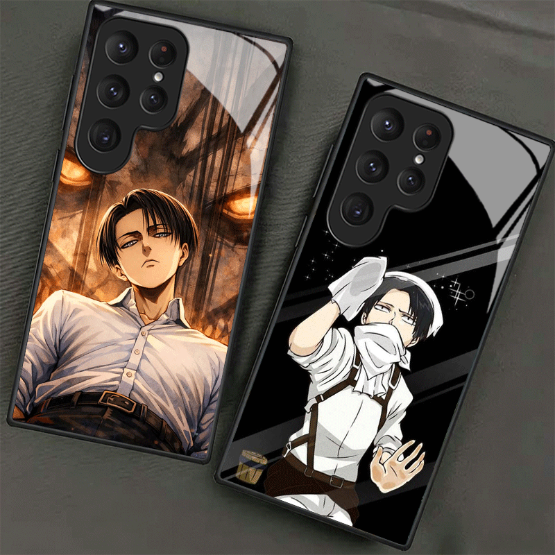 A-Attack On T-Titan Levi Glass - đánh giá và giá Phone Cases On Shein