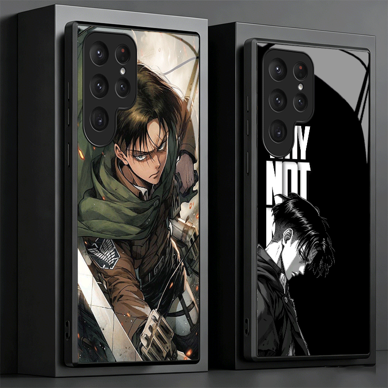 A-Attack On T-Titan Levi Glass - đánh giá và giá Phone Cases On Shein