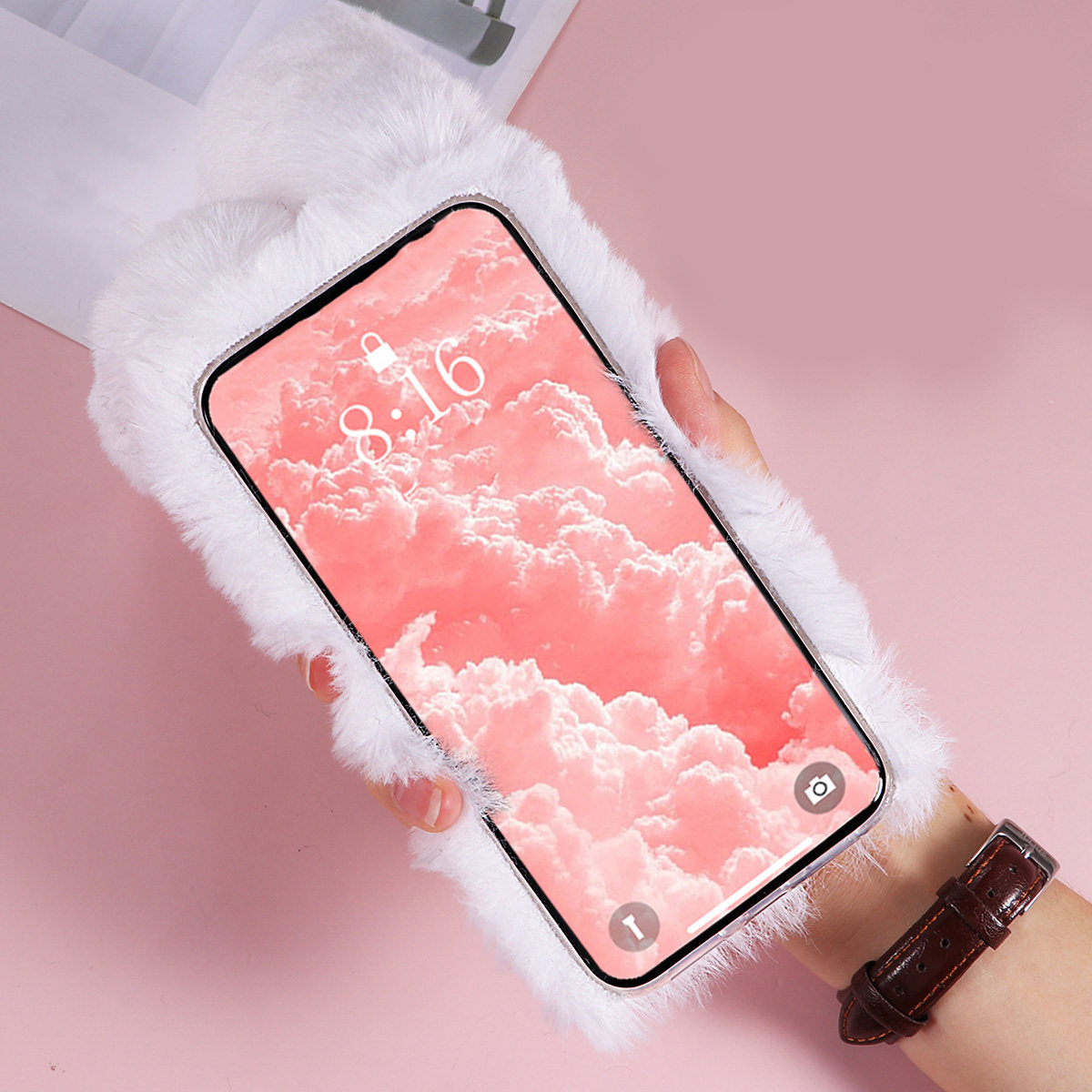 White 6.1 Inch Adorable Rabbit - đánh giá và giá Phone Cases For Girls