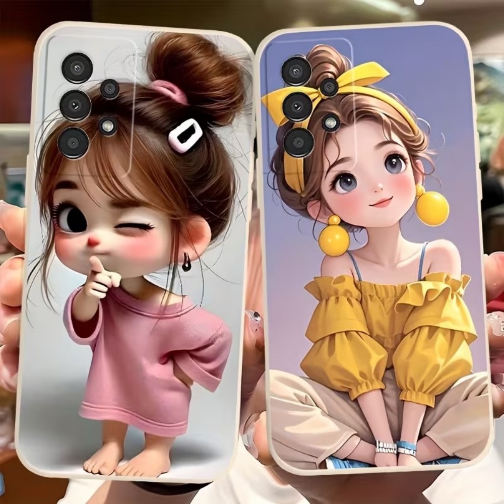 Cute Cartoon Girl Pattern Desi - đánh giá và giá Phone Cases Cute