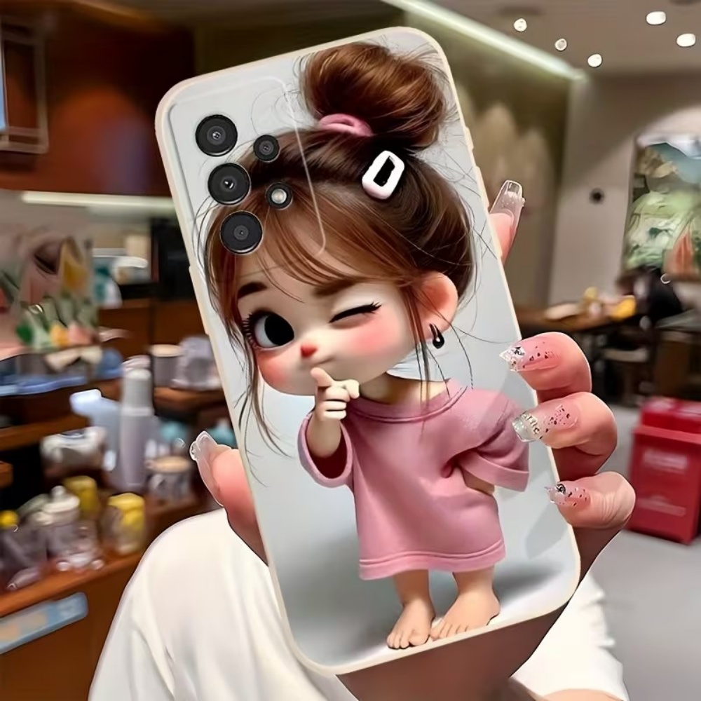 Cute Cartoon Girl Pattern Desi - đánh giá và giá Phone Cases Cute