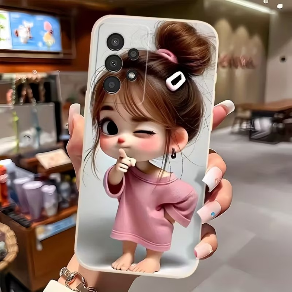 Cute Cartoon Girl Pattern Desi - đánh giá và giá Phone Cases Cute