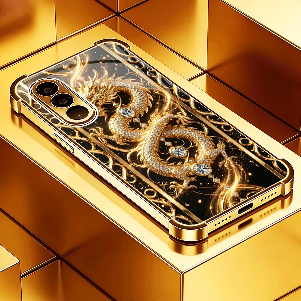 High-end golden dragon phone c - đánh giá và giá Phone Cases Quad Lock