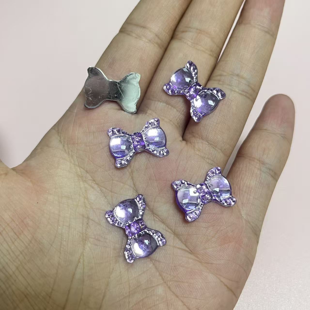 10Pcs Y2K Sweet Purple Resin H - đánh giá và giá Phone Cases Junk