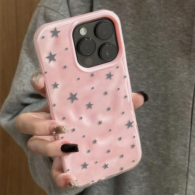 Minimalist Gray-Blue Star Wave - đánh giá và giá Phone Cases Junk